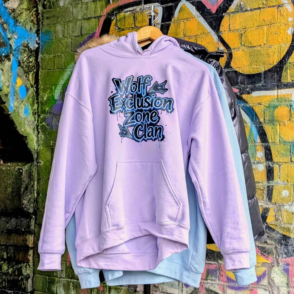Albert Harry Wolf Exclusion Zone Clan Hoodie Fashion Manchester graffiti location.